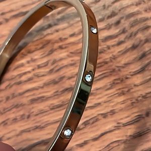 Gold with diamonds bracelet